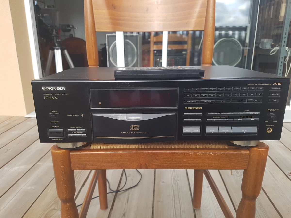 Lecteur CD Pioneer PD-4700 - Conversion Linéaire Directe - Vintage Japon