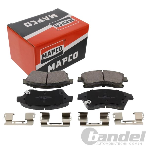Mapco Hps-Carbon-BremsbelÄGe Vorne Passend FüR Chevrolet Aveo Cruze Opel Astra |-image