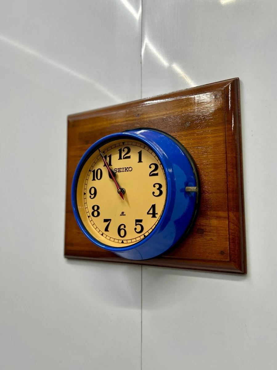 vintage seiko wall clock products for sale | eBay