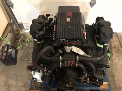 MerCruiser 5.0 L 305 V8 Marine Motor 911 MerCruiser NO SALT Einbaubereit 339 Std - Bild 1 von 4