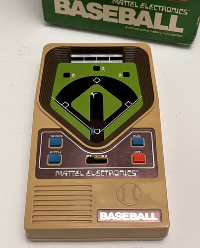 Vintage 1978 Mattel Elektronik Baseball Spiel mit Box. Getestet und funktioniert. - Bild 13 von 20