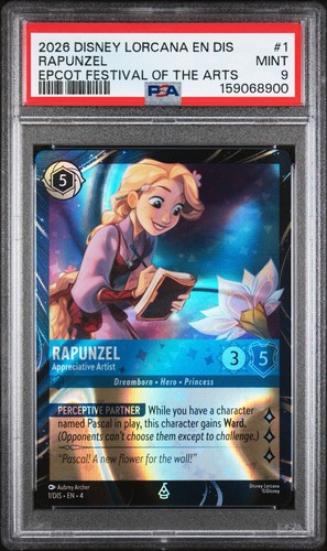 Rapunzel - Gifted Artist graded PSA 9 for sale on eBay