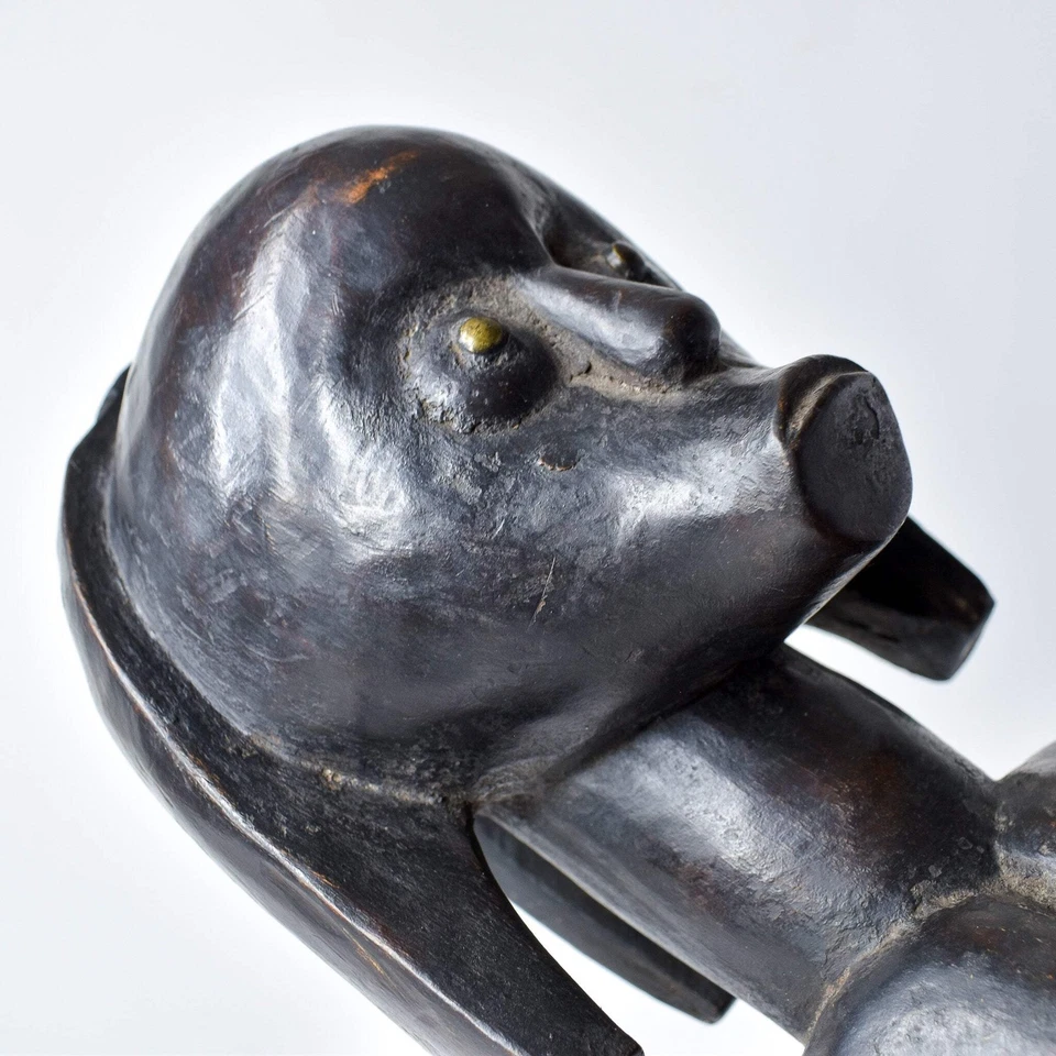 Figura Fang Ngil sobre Base Personalizada Gabón Foto 2 de 4