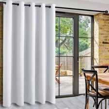 Patio Sliding Door Curtains - Extra Wide Curtains for Glass Door, Room Divider B