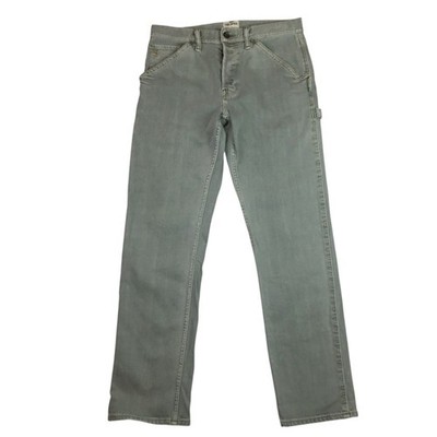 Todd Snyder Straight Fit Jeans Mens 30x32 Light Wash Gray Denim Cotton Lycra