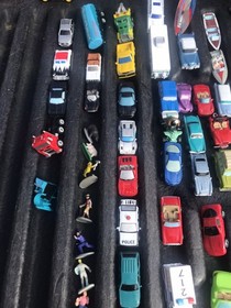 Vtg 80s/90's Galoob Micro Machines Lot - Mixed Vehicle Huge Lot -60+ Vehicles