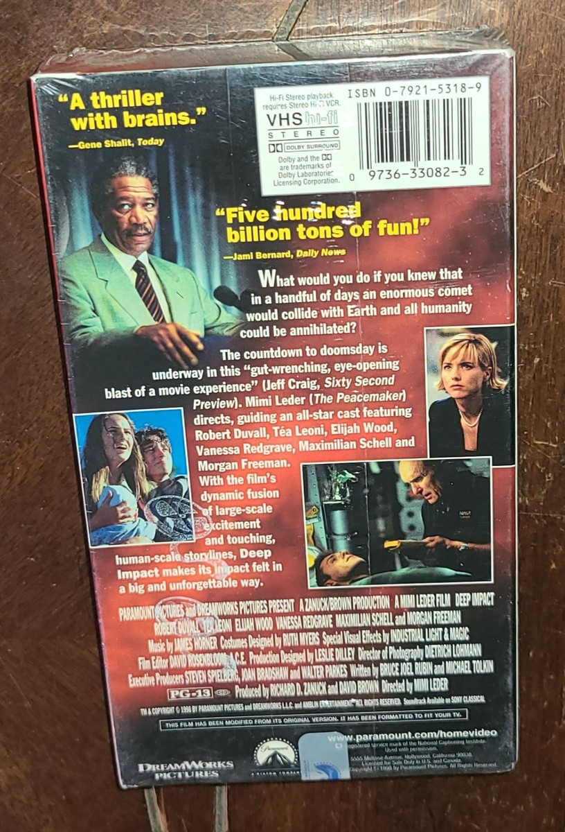 ディープインパクト 字幕スーパー VHS ディープインパクト 字幕スーパー VHS ビニールシュリンク未開封