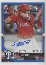 2018 Bowman Prospect Auto Blue 86/150 Jose Gomez #PA-JG Auto 4al