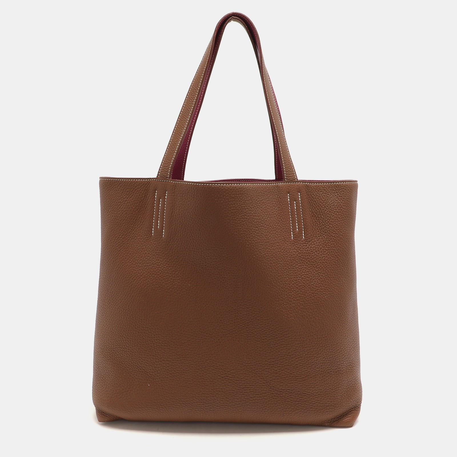 Hermes Tosca/Alizan Togo Leather Double Sens Tote