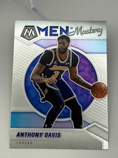2020-21 Panini Mosaic Basketball Men of Mastery Card #11 Anthony Davis - Mosaic