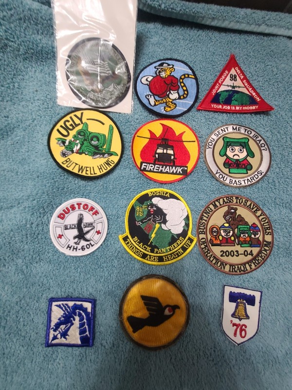 Specialized Vintage Military Unit/ Campaign Patches 1990-2000s Era