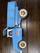 Vintage 1960's-70's Tonka Hydraulic Blue Metal Dump Truck Works Great!
