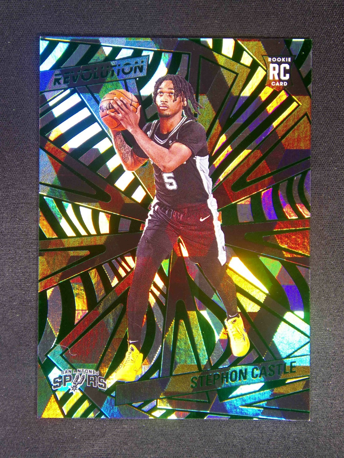 2024-25 Panini Revolution Stephon Castle #116 RC Rookie Cubic /50