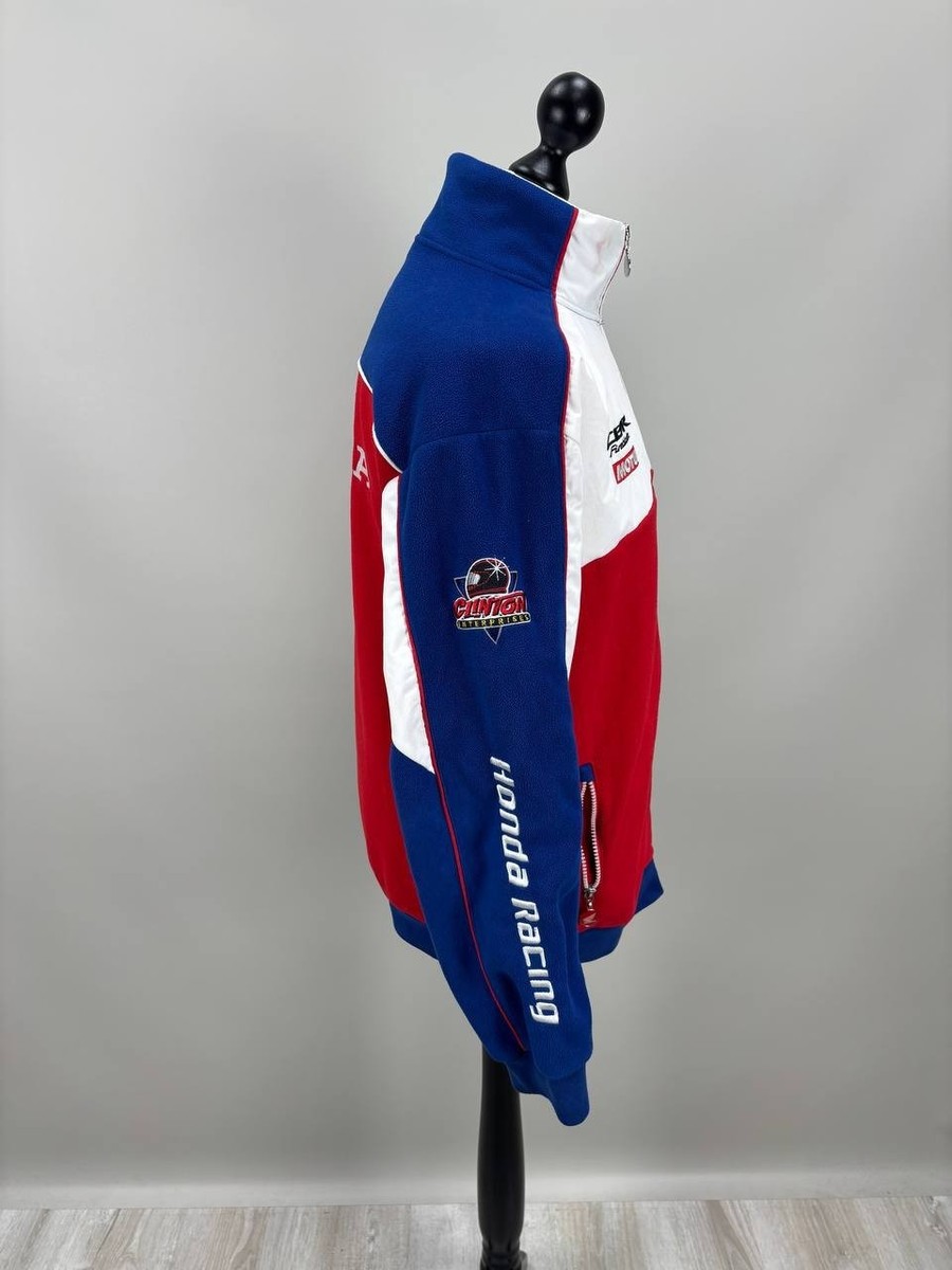 Mens fleece jacket Honda Racing Size L Color Multicolor | eBay