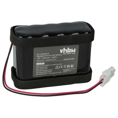 VHBW Batterie pour Besam Unislide II Sliding door 1500mAh 12V NiMH