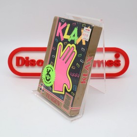 NES Nintendo TENGEN'S KLAX - NEW & Factory Sealed with Authentic V-Overlap Seam!