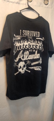 Y2K Vintage Hatebreed I survived hatebreed Shirt Mens