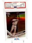 2017 TOPPS CHROME AARON JUDGE SEPIA REFRACTOR #169 ROOKIE RC PSA 10 Gem Mint