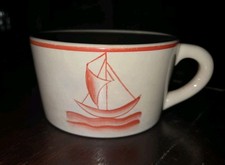 Gio Ponti Richard Ginori San Cristoforo Tazza Tazzina Ceramic