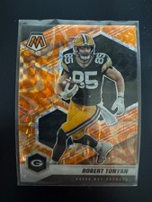 2021 Panini Mosaic Robert Tonyan Orange Reactive Mosaic Card #83