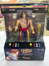 Ultra Street Fighter II Vega 6-Inch Action Figure by Jada Toys-NEW / US SELLER!!