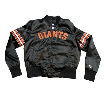 Vintage 90s San Francisco Giants Starter Jacket Spellout Full Zip