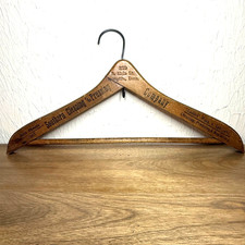 Southern Cleaning  Pressing Co Wooden Hanger Memphis Vintage Capital Hanger Co