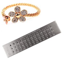 Wire Drawplate 52 Holes, Professional Round Holes Jewelry Wire Draw Plate Metal