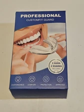 Mouth Guard for Nighttime Teeth Grinding Custom-Fit Dental Guard - 2 Sizes 4pcs