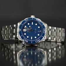 Omega Seamaster Diver 300M 42mm Blue Wave Dia...