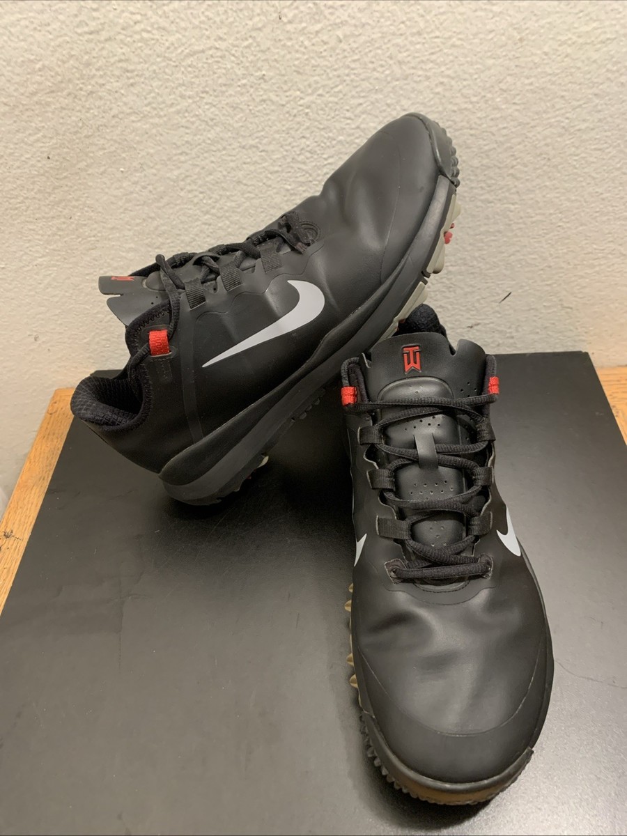 NIKE ナイキ タイガーウッズ ゴルフシューズ 536355-001 Nike Tiger Woods 2012 TW 13 Golf Shoes 536355-001 Black Men 10.5 W