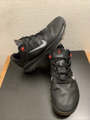 Nike Tiger Woods 2012 TW 13 Golf Shoes 536355-001 Black Men 10.5 W