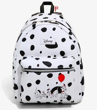 Loungefly Disney 101 Dalmatians Pups and Red Balloon Spotted Backpack Exclusive