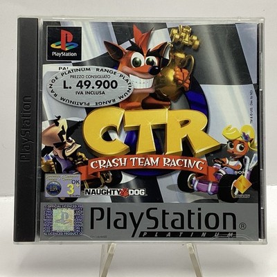 Ctr Crash Team Racing - Mirror Disc PlayStation 1 PS1 Complete Platinum