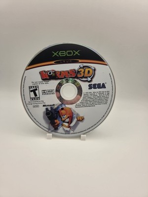 Worms 3D (Microsoft Xbox, 2005) Disc Only Tested 