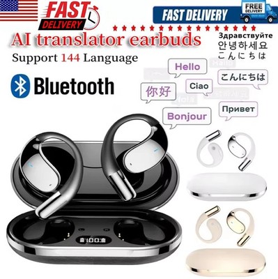 3-In-1 Smart Voice Translation Earbuds 150+ Languages Real Time Translator