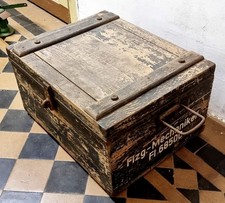 Holzkisten deutsche Luftwaffe Zweiter Weltkrieg Flugzeugmechanike antik alt