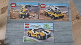 LEGO Creator Fast Sports Speedster 31046 3-in-1 Set 222 Pieces 7-12 Box