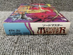 Sword Master Ken no Tatsujin Famicom NES Athena 1990 Japan Boxed Manual Rare