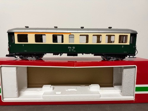 LGB Spur G 31522 - Personenwagen RhB 1./2. Kl. AB 1617 - TOP - SELTEN | Zustand: Gebraucht