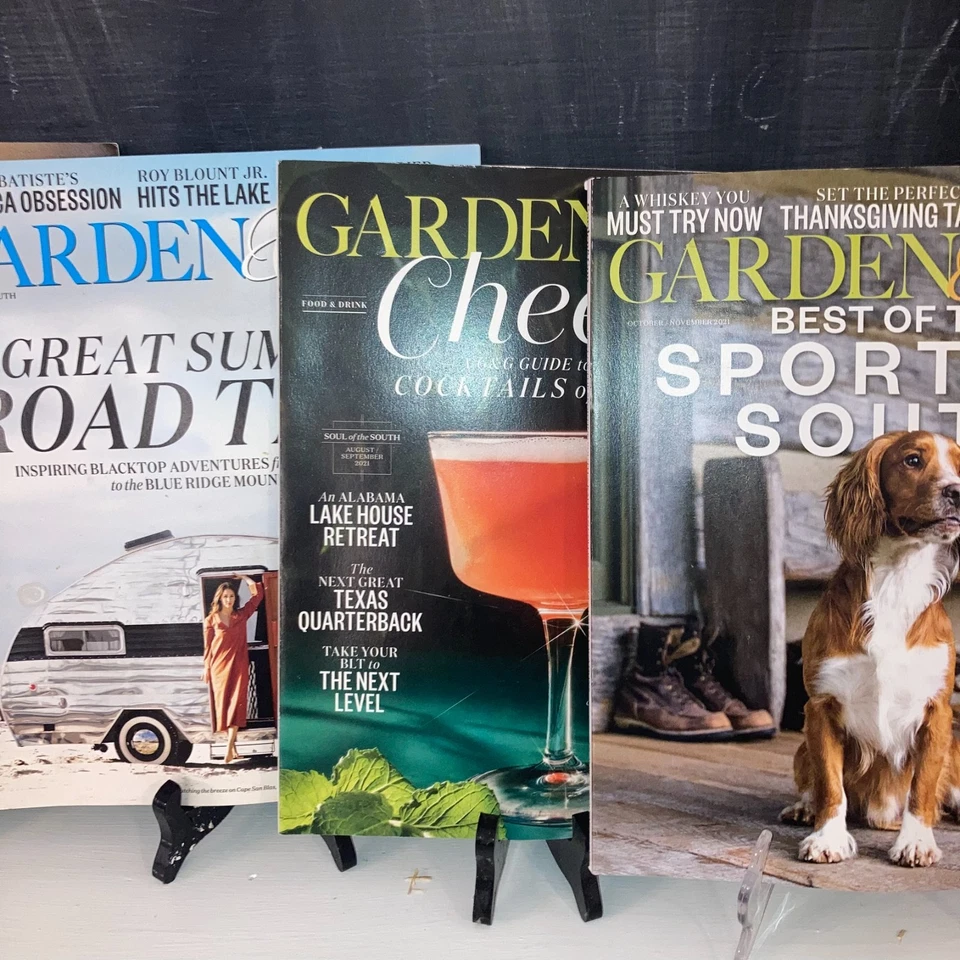 Garden and Gun Magazine 2021 Various Editions, Good Condition Foto 3 de 4