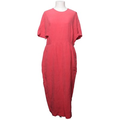 Dana Buchman, Kleid, Größe: 40, Rot, Seide, Einfarbig, Damen #euj