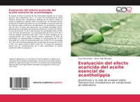 Gary HernáNdez (U. A.) | EvaluacióN Del Efecto Acaricida Del Aceite Esencial...