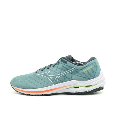 Mizuno Herren Wave Inspire 18 Sportschuhe Türkis Mesh ämpfung Laufschuhe EU 43