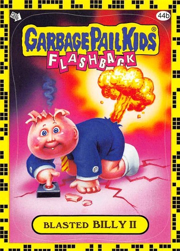 GARBAGE PAIL KIDS 2011 FLASHBACK SERIES 2 PICK-A-CARD YELLOW BASE STICKERS TOPPS - Picture 176 of 321
