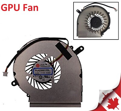 New MSI GE62 GL62 GE72 GL72 GP62 GP72 PE60 PE70 GPU Fan PAAD06015SL  