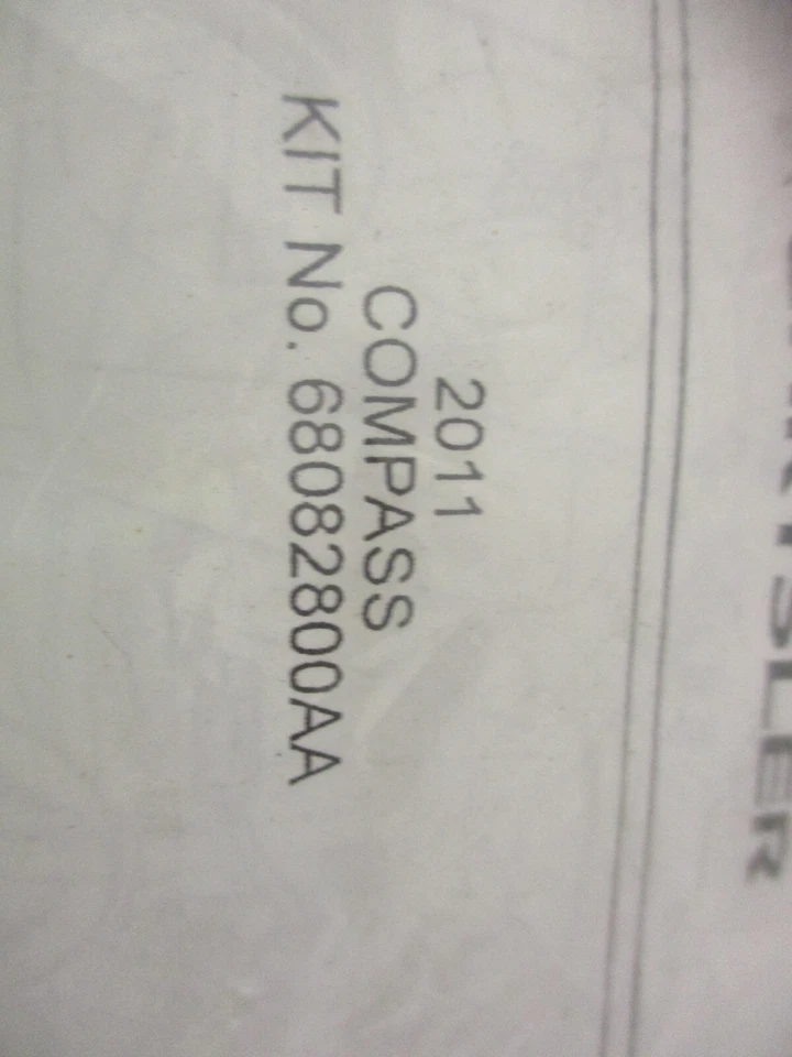 11-17 NOS 原始设备制造商吉普罗盘全新拖车牵引线套件 P68082800AA 从未打开 — 第 3/4 张图片