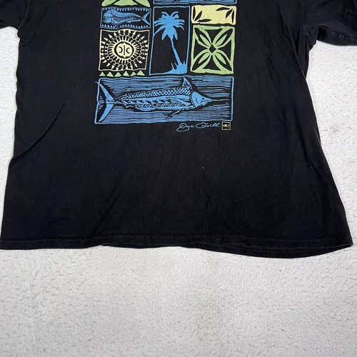 T-shirt grafica manica corta O'Neill adulto XL nera surf spiaggia casual uomo - Foto 2 di 10
