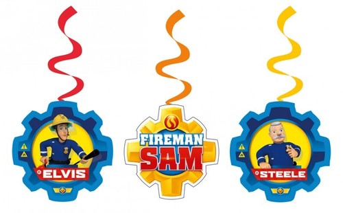 Feuerwehrmann Sam Kindergeburtstag Party Deko Feuerwehr Geburtstag Set Motto - Bild 17 von 56