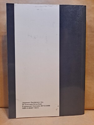 FLIGHT INSTRUCTOR MANUAL; Jeppesen Sanderson Commercial Pilot
